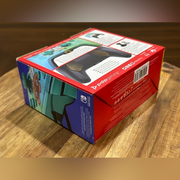 Nintendo Switch PDP Faceoff Deluxe+ Audio Wired Controller Animal Crossing NWT - Picture 5 of 8